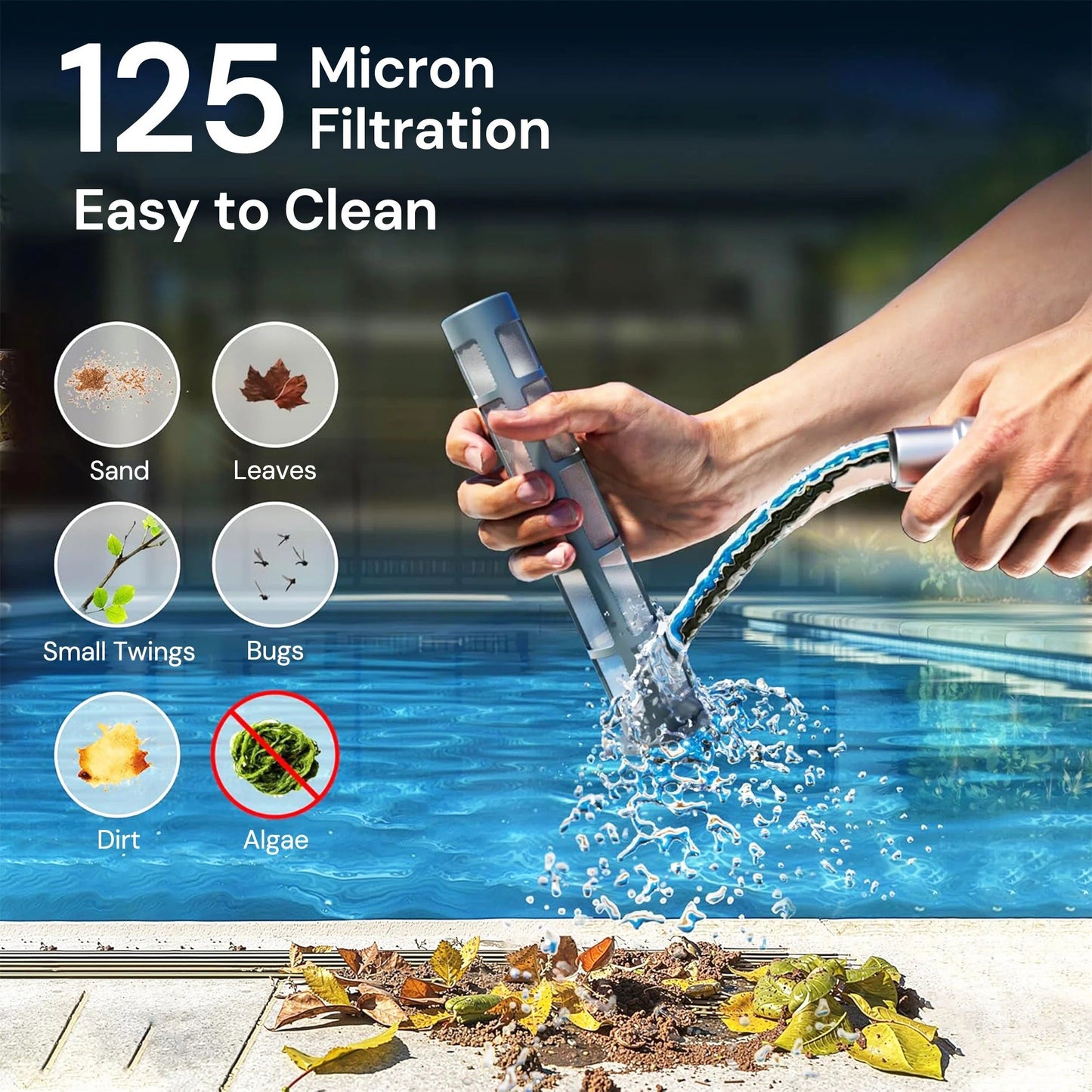 Wireless Automatic Pool Vacuum