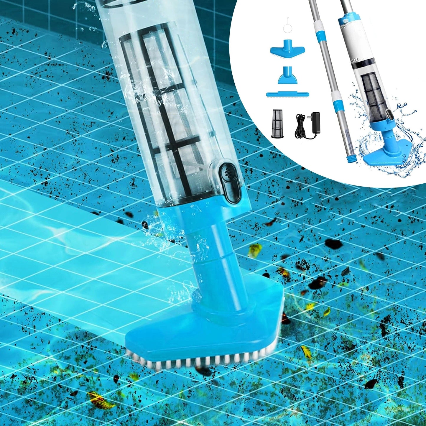 Wireless Automatic Pool Vacuum - Pexav