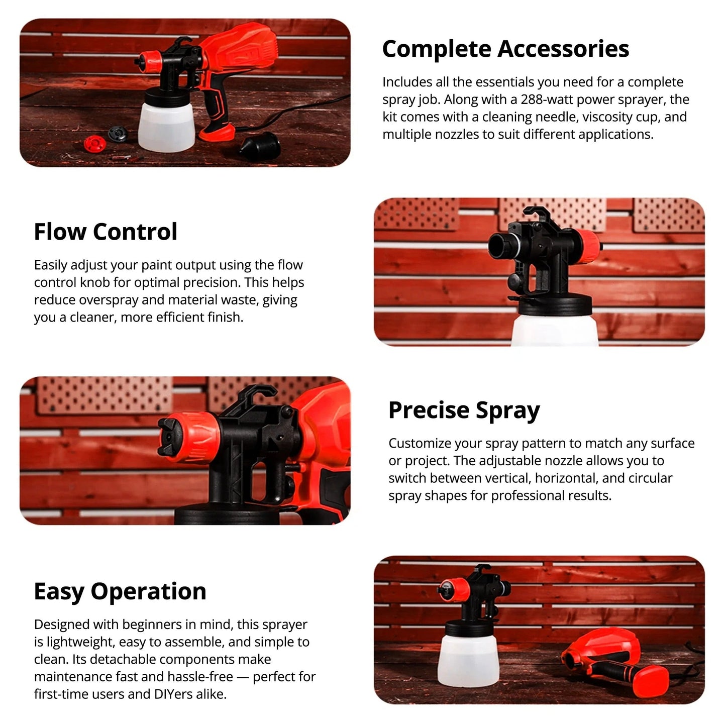 Wireless Spray Paint Gun
