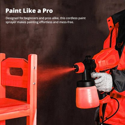 Wireless Spray Paint Gun