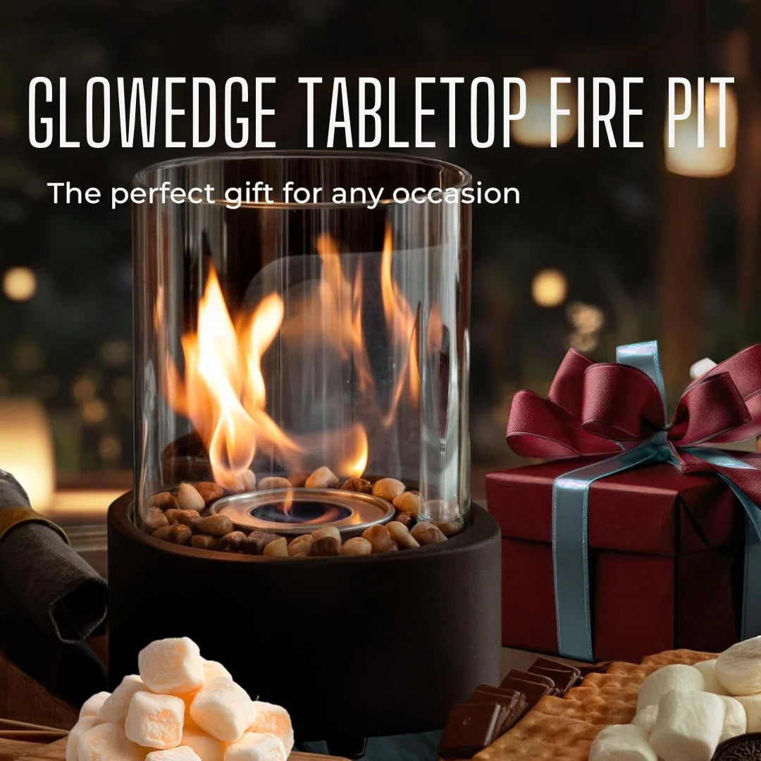 Compact Indoor Glass Fire Pit