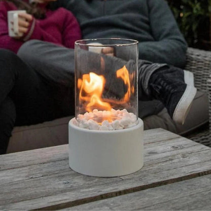 Compact Indoor Glass Fire Pit