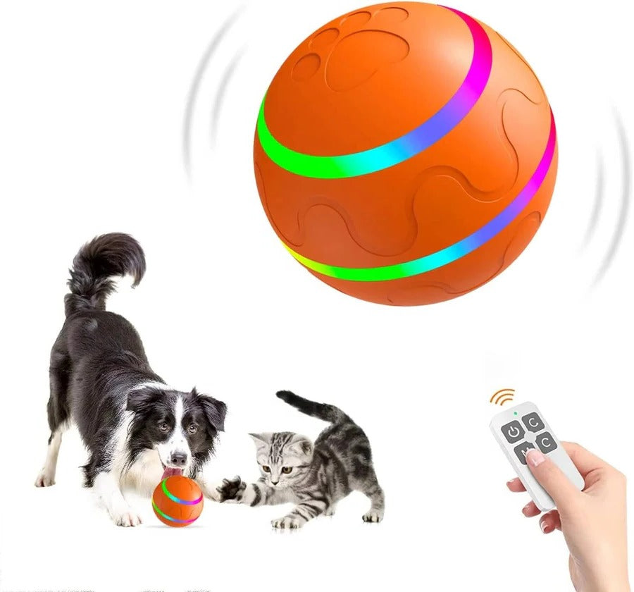 Fun Pet Rolling Ball Toy for Dogs and Cats - Pexav