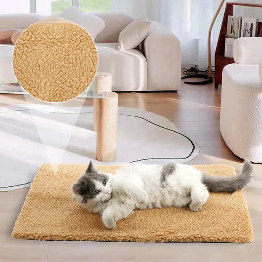 Reusable Thermal Pet Bed for Cats and Dogs - Pexav