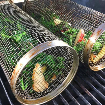 Easy Use BBQ Grill Topper with Lid - Pexav