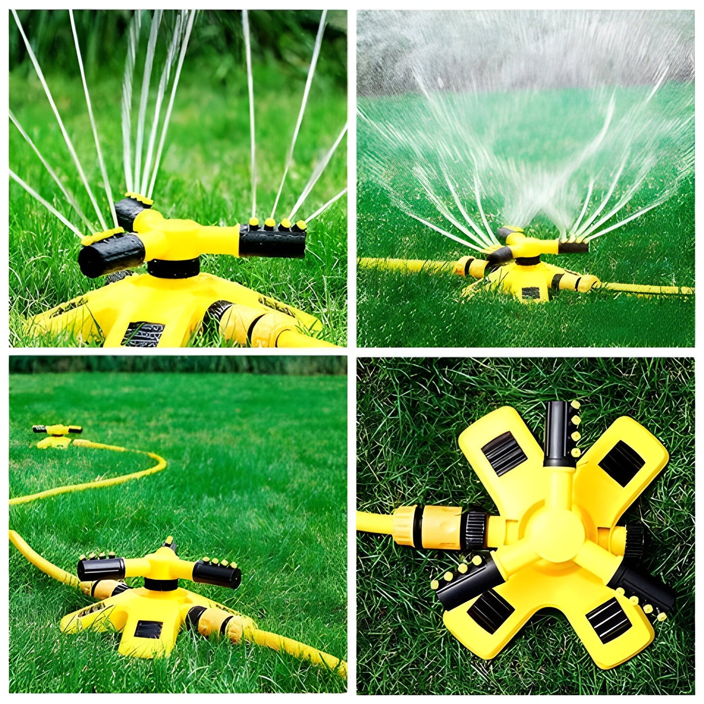 Adjustable Spin Garden Water Sprinkler - Pexav