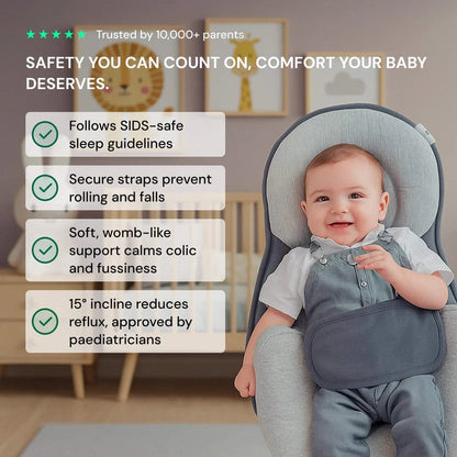 Elevated Anti Reflux Baby Pillow Bed