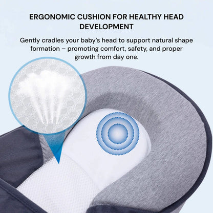 Elevated Anti Reflux Baby Pillow Bed