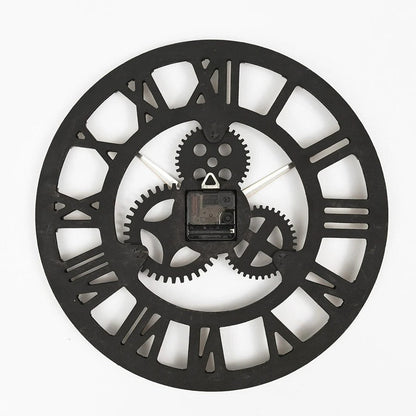 Rustic Large Wall Clock