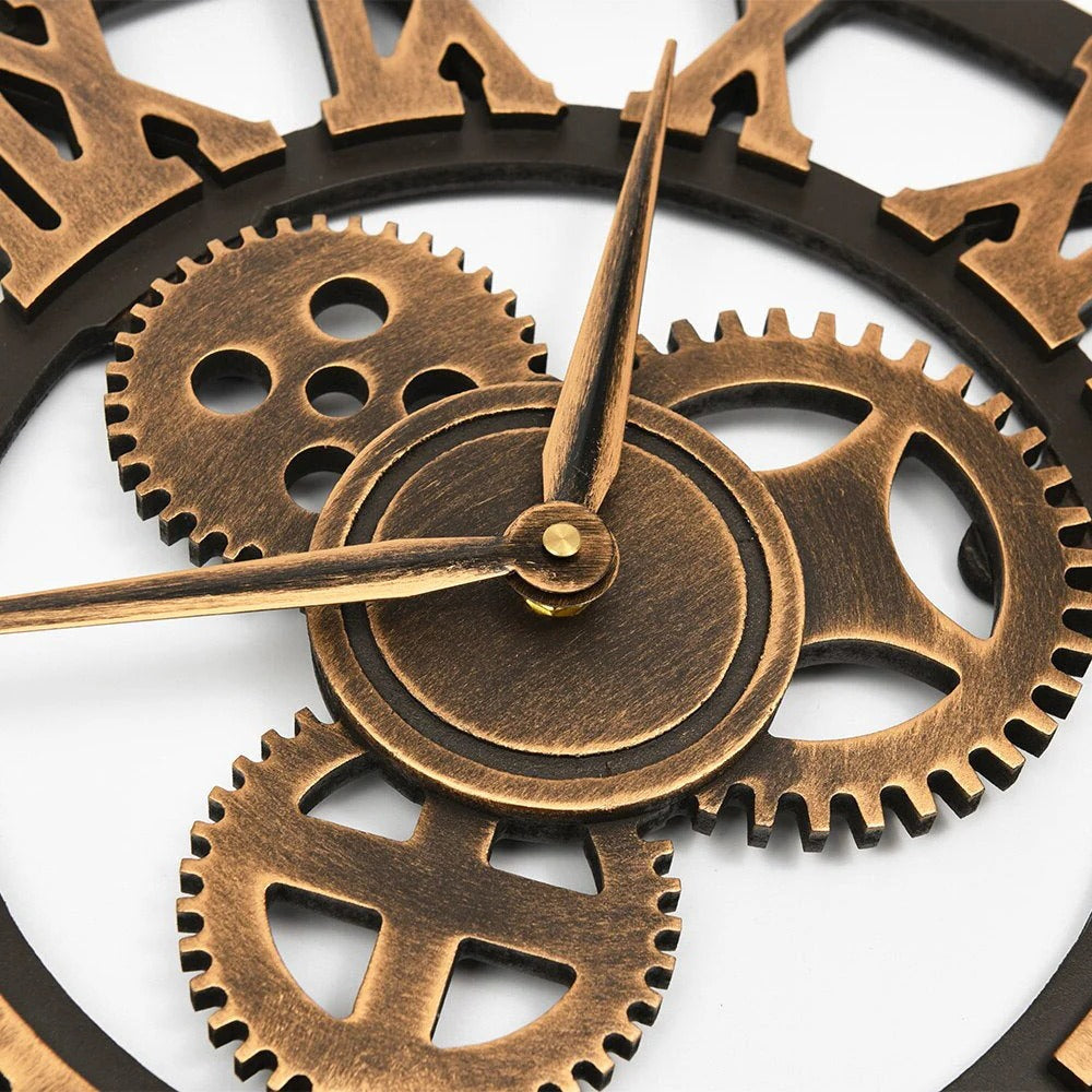 Rustic Large Wall Clock