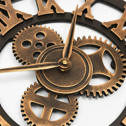 Rustic Large Wall Clock