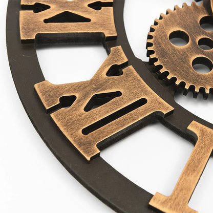Rustic Large Wall Clock