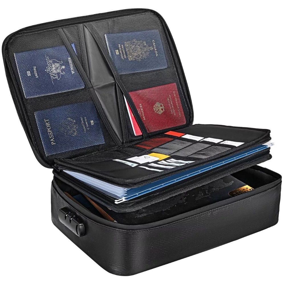 Secure Flame Resistant Money Storage Pouch