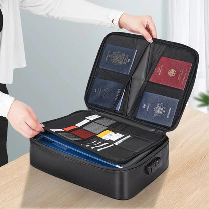 Secure Flame Resistant Money Storage Pouch