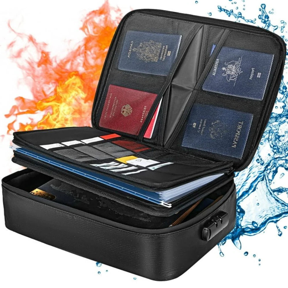 Secure Flame Resistant Money Storage Pouch - Pexav