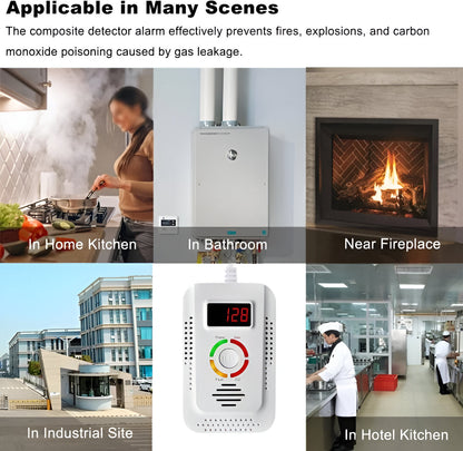 Accurate Home Gas and Carbon Monoxide Detector