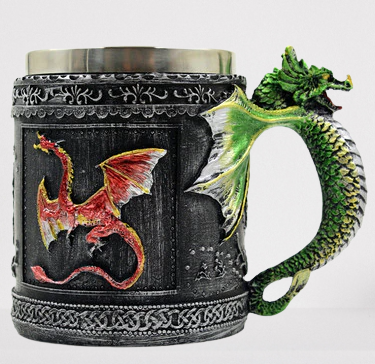 Colorful Fantasy Dragon Mug - Pexav