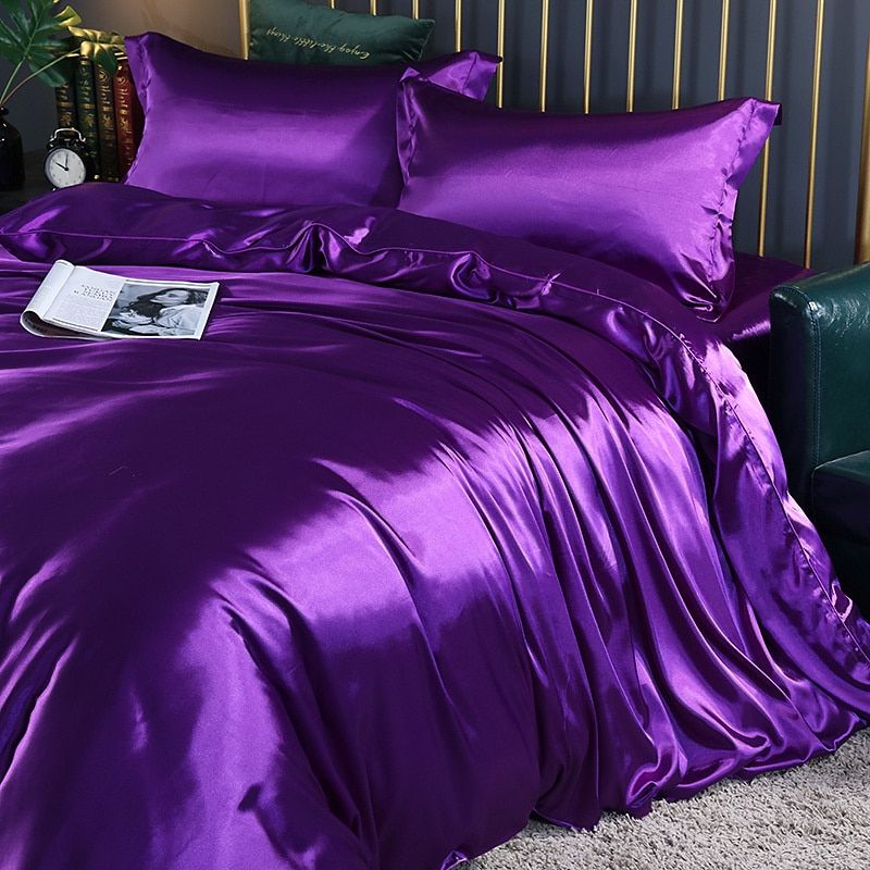 Soft Silk Bed Sheet Set