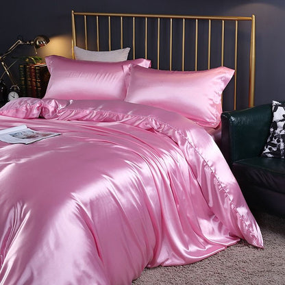 Soft Silk Bed Sheet Set