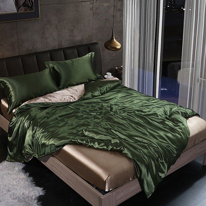 Soft Silk Bed Sheet Set
