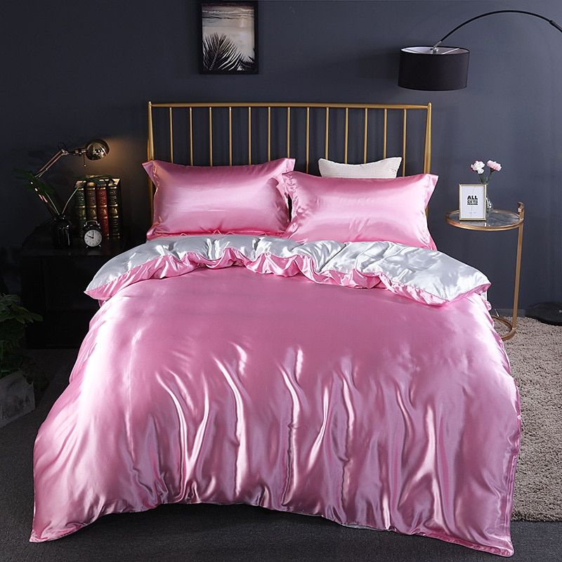 Soft Silk Bed Sheet Set