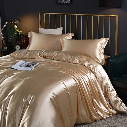 Soft Silk Bed Sheet Set