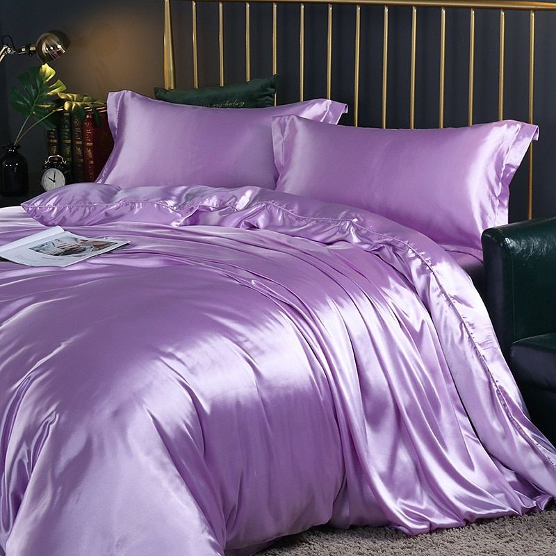Soft Silk Bed Sheet Set