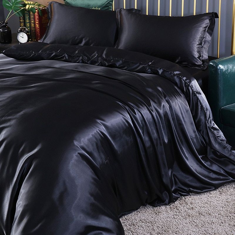 Soft Silk Bed Sheet Set