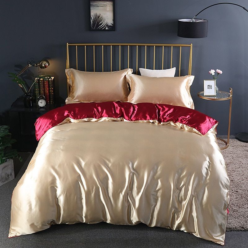 Soft Silk Bed Sheet Set