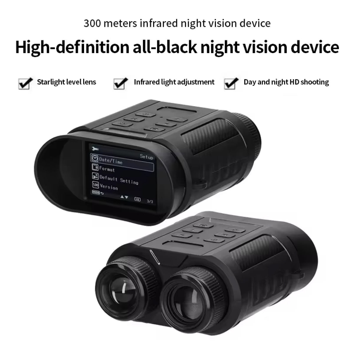 Clear Night Vision Binoculars for Low Light Conditions