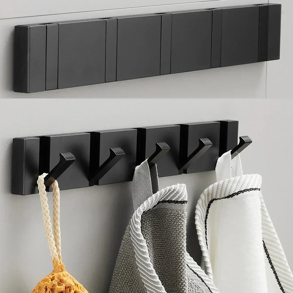 Sleek Collapsible Wall Hook – Compact Storage Solution