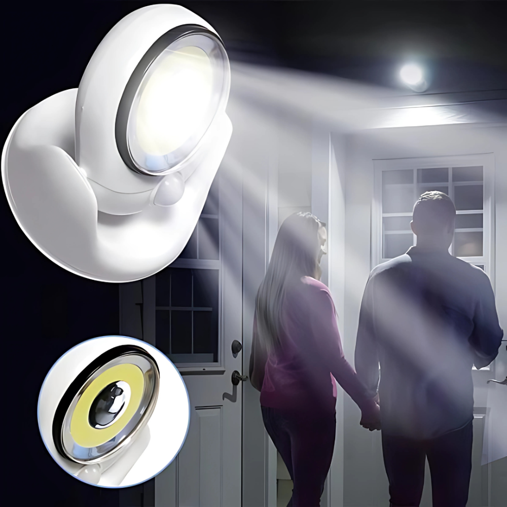 Weatherproof Motion Activated LED Flood Light