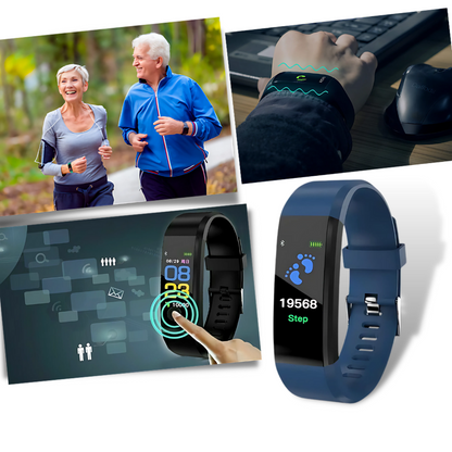 Sporty Smart Watch | Color Screen, Fitness Tracking & Long Lasting Battery