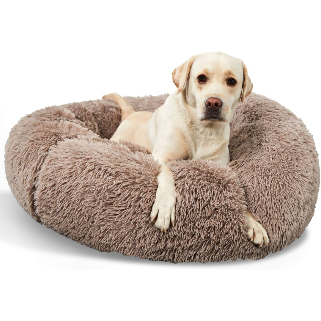 Comfortable Supportive Dog Donut Bed