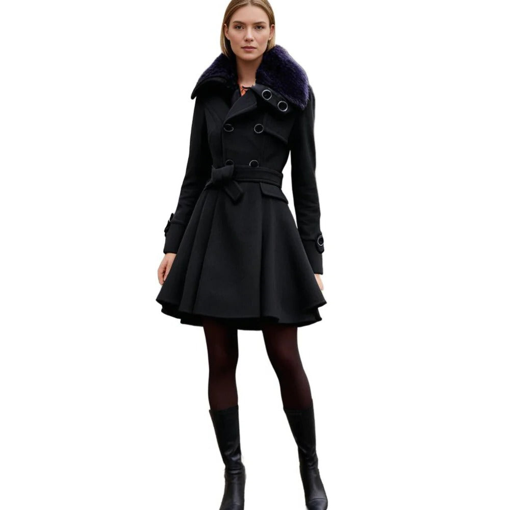 Thermal Insulated Ladies Winter Parka Coat