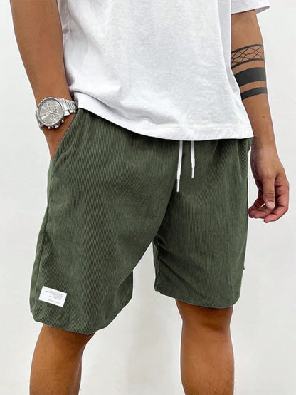 Casual Textured Comfort Shorts