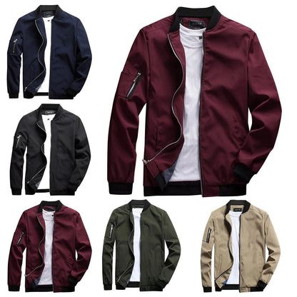 Slim Fit Mens Summer Coat