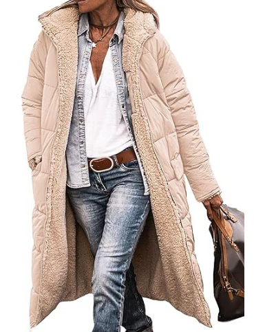 Warm and cozy ladies winter coat