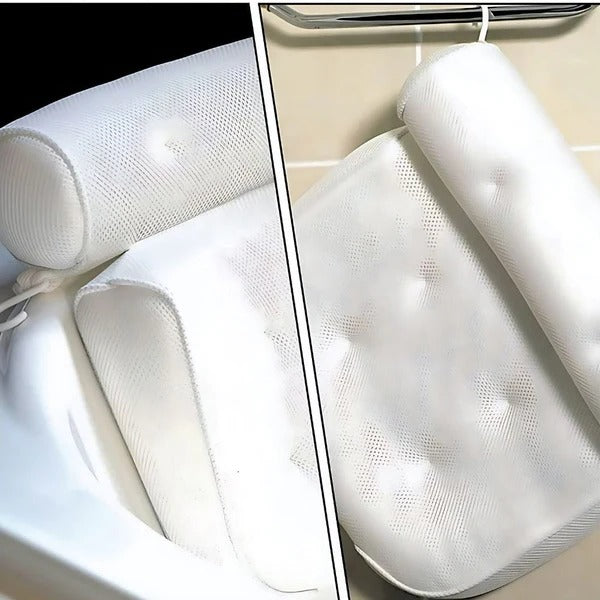 Comfortable Bathtub Support Pillow for Neck Relaxation