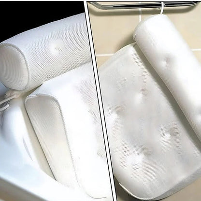 Comfortable Bathtub Support Pillow for Neck Relaxation