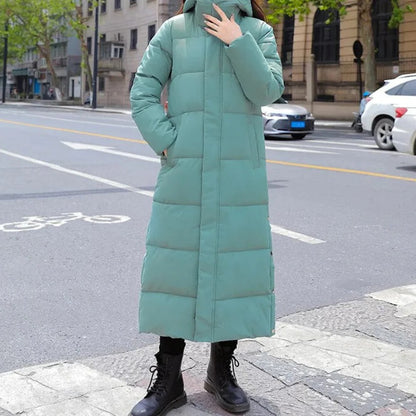 Warm Quilted Down Coat For Women