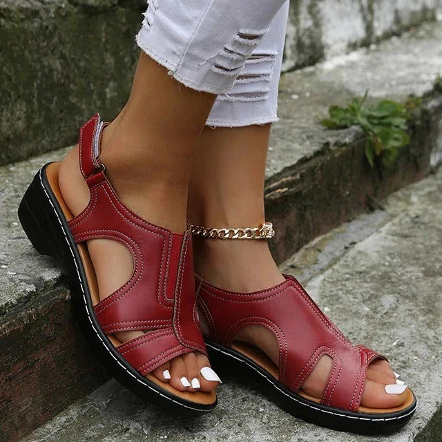 Women's High Heel Sandals with Arch Support and Adjustable Straps