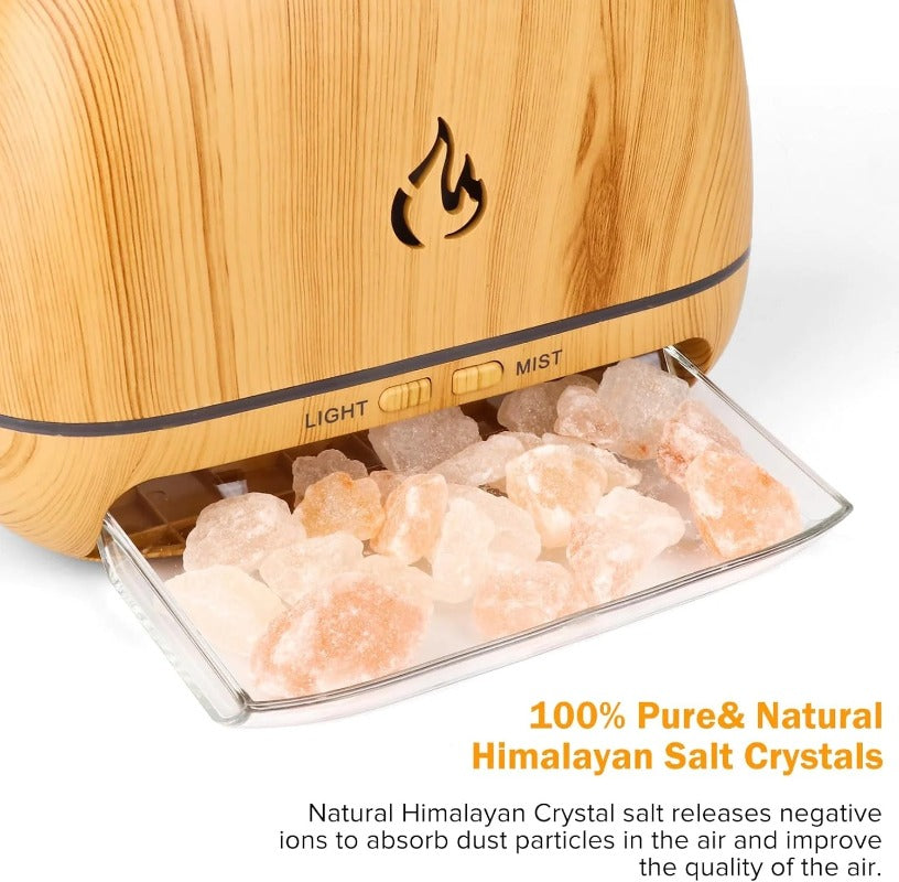 Natural Rock Salt Table Lamp