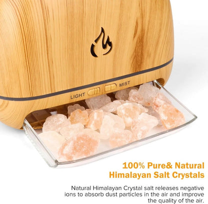 Natural Rock Salt Table Lamp