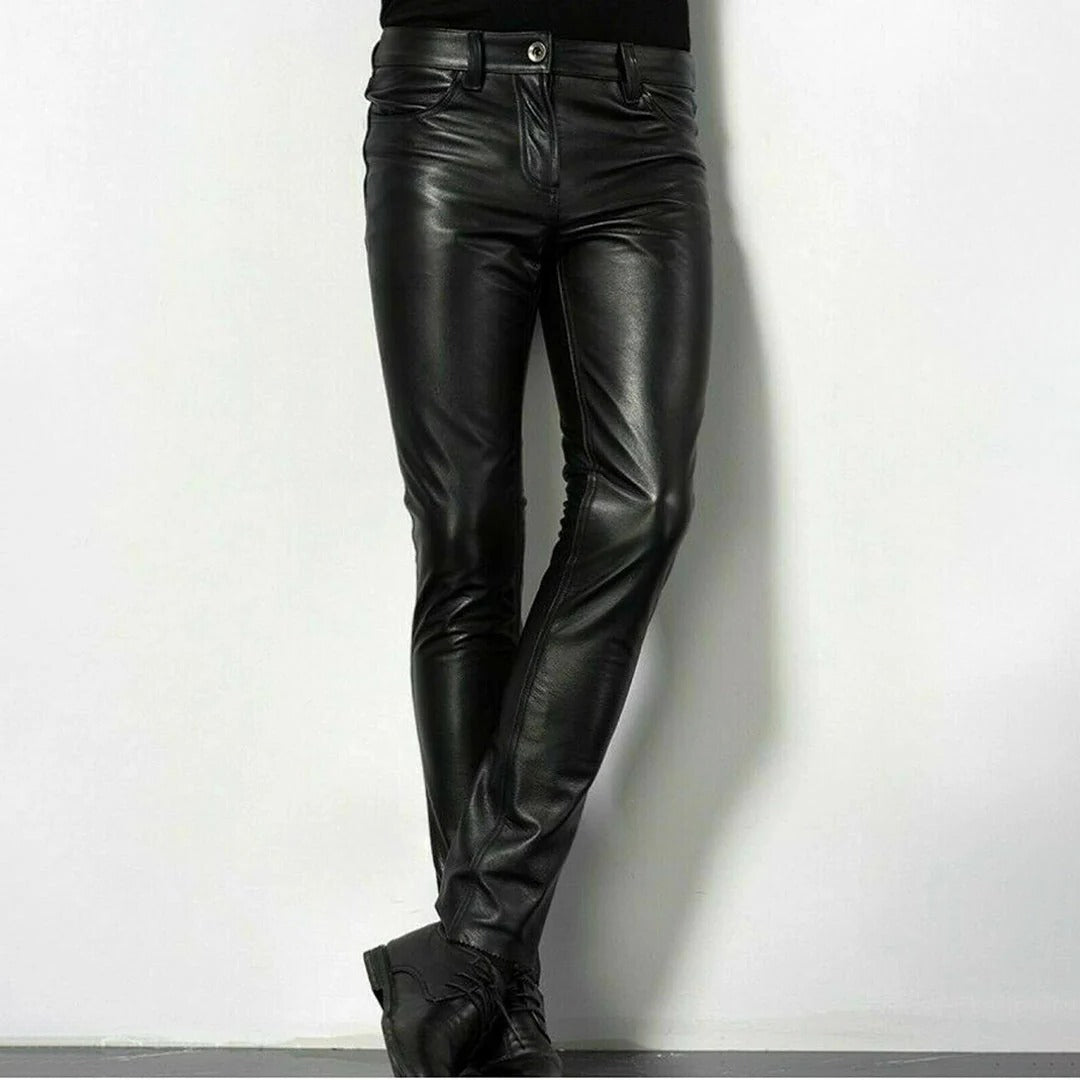Classic Genuine Leather Pants