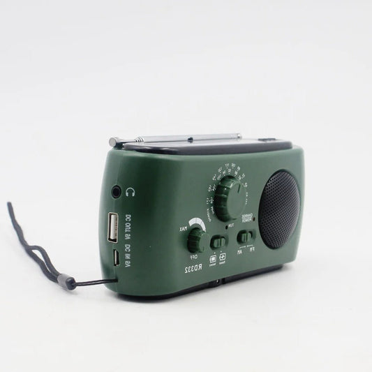 Compact Handheld Weather Radio - Pexav