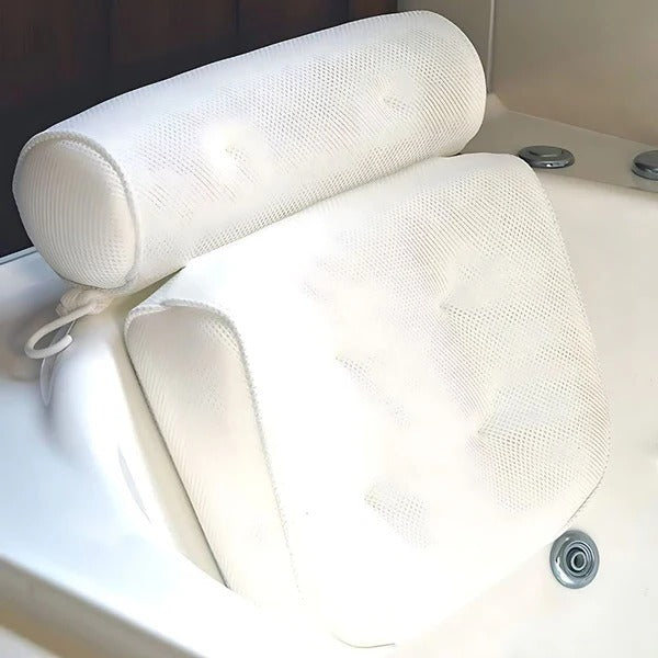 Comfortable Bathtub Support Pillow for Neck Relaxation