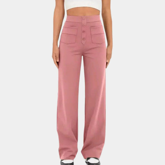 Comfortable High Waist Ladies Pants - Pexav