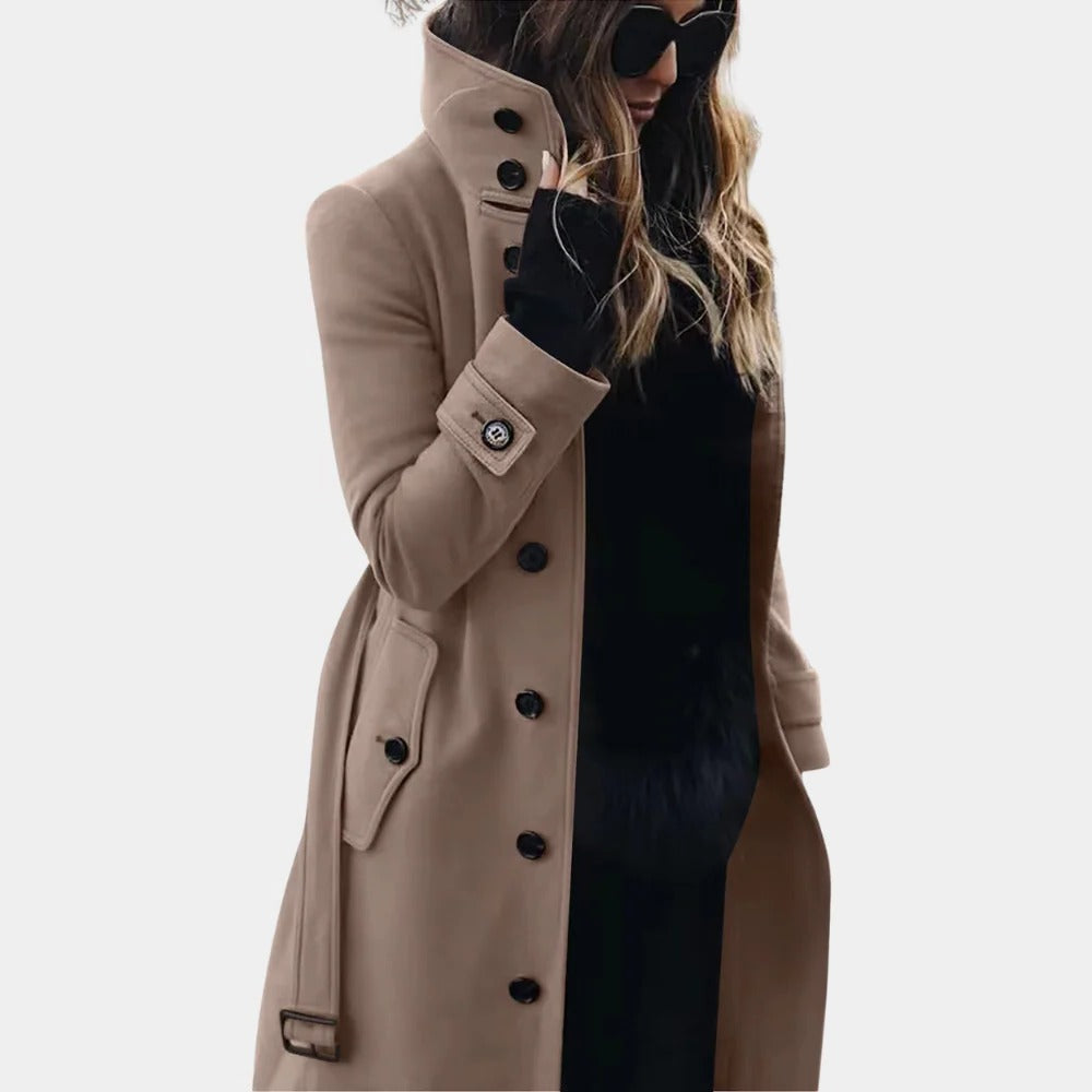 Waterproof Long Coat For Ladies