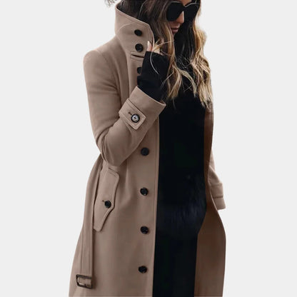 Waterproof Long Coat For Ladies